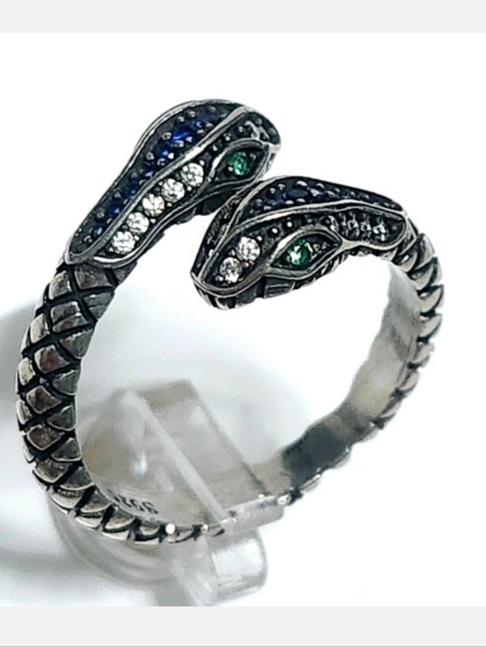 Sterling Silver Snake Ring size 7